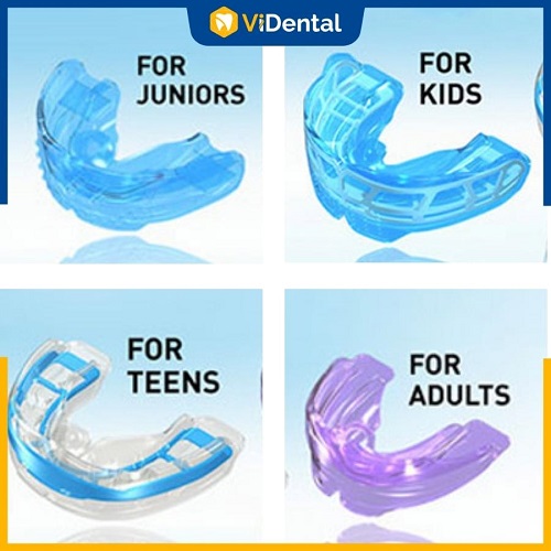Có 4 loại hàm niềng răng Silicon phân loại theo độ tuổi