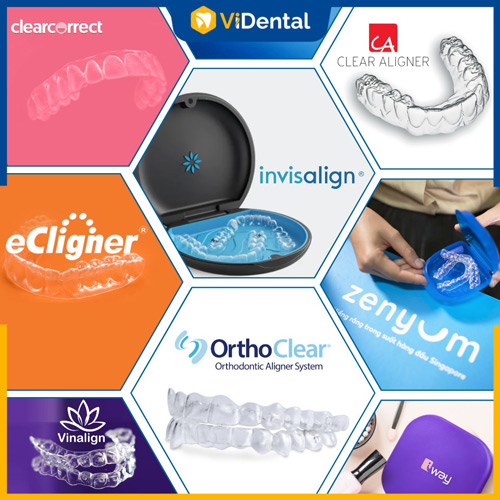 Trên thị trường có đa dạng công nghệ loại niềng răng trong suốt khác nhau
