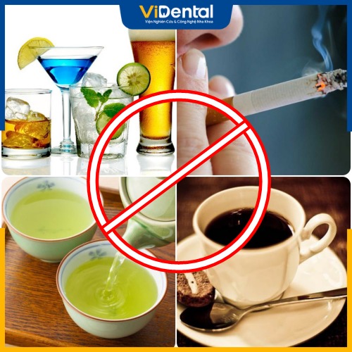 Để ngăn chặn tình trạng lợi trùm khi niềng răng, bệnh nhân nên hạn chế các thực phẩm độc hại