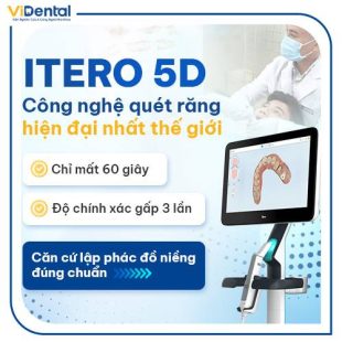 Công nghệ lấy dấu răng iTero 5D Vidental
