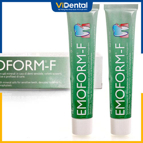 Emoform F là kem đánh răng cho người niềng răng có xuất xứ từ Thụy Sĩ